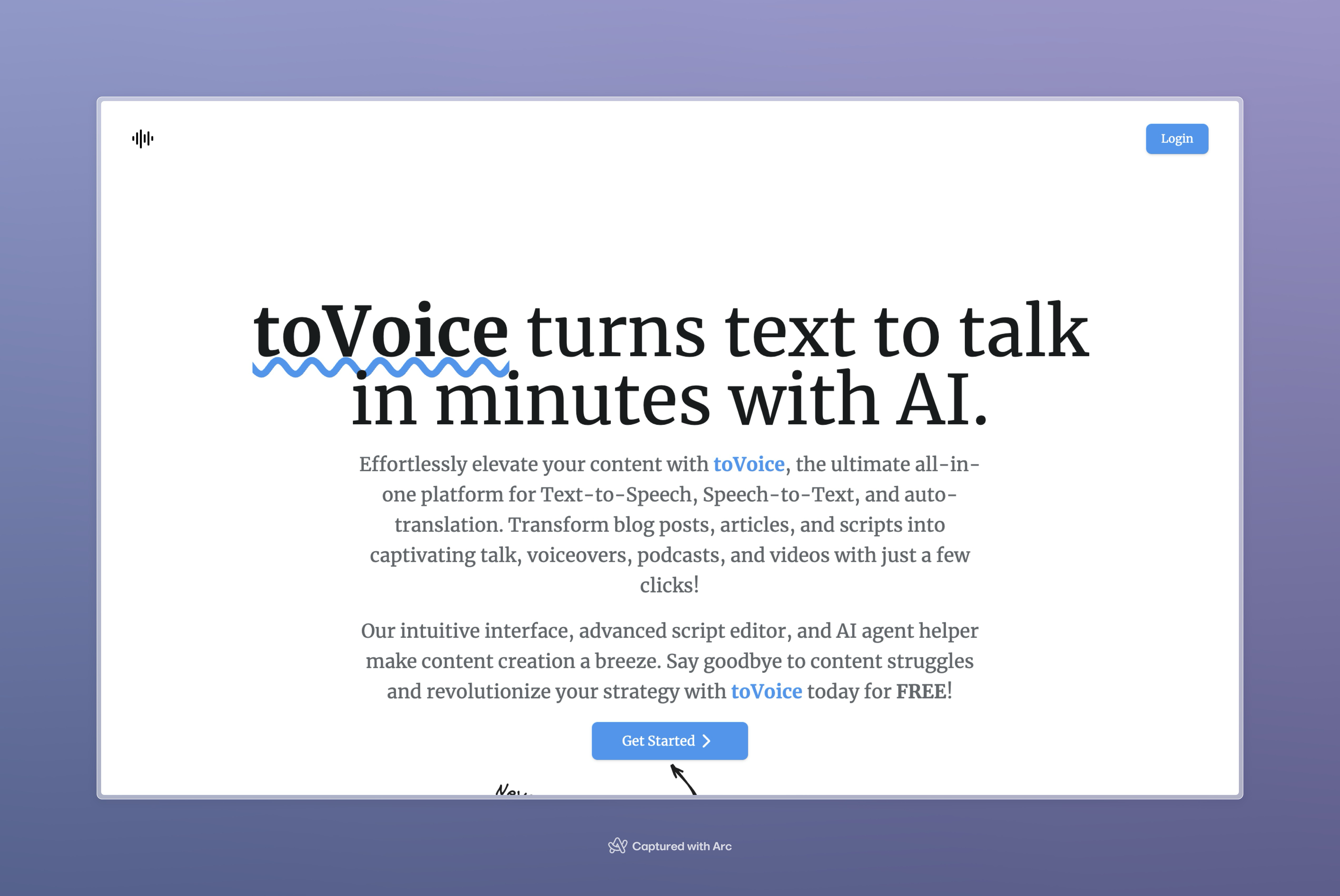 toVoice - My First SaaS just Launched! And Here is How I Built It